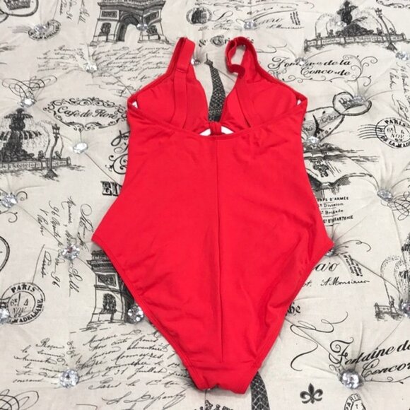 NWOT Robin Piccone AVA KNOT PLUNGE Swimsuit - Picture 6 of 8